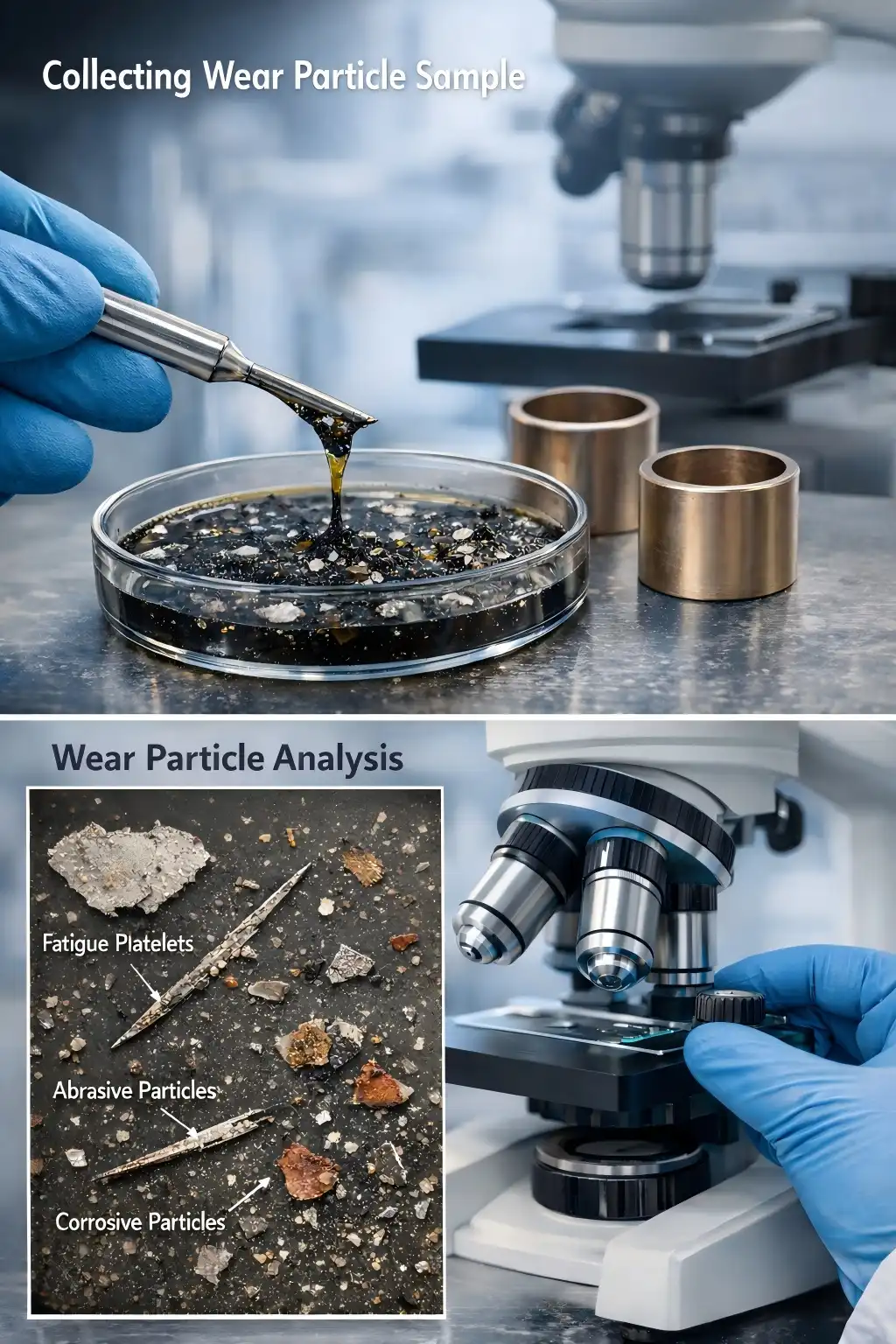 Analyze Wear Particles in Sliding Bearings Analyze Wear Particles in Sliding Bearings